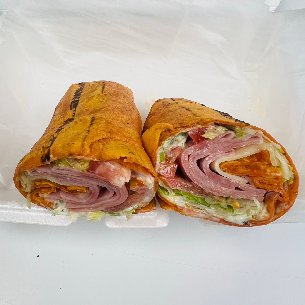 Ham & Cheese Wrap.