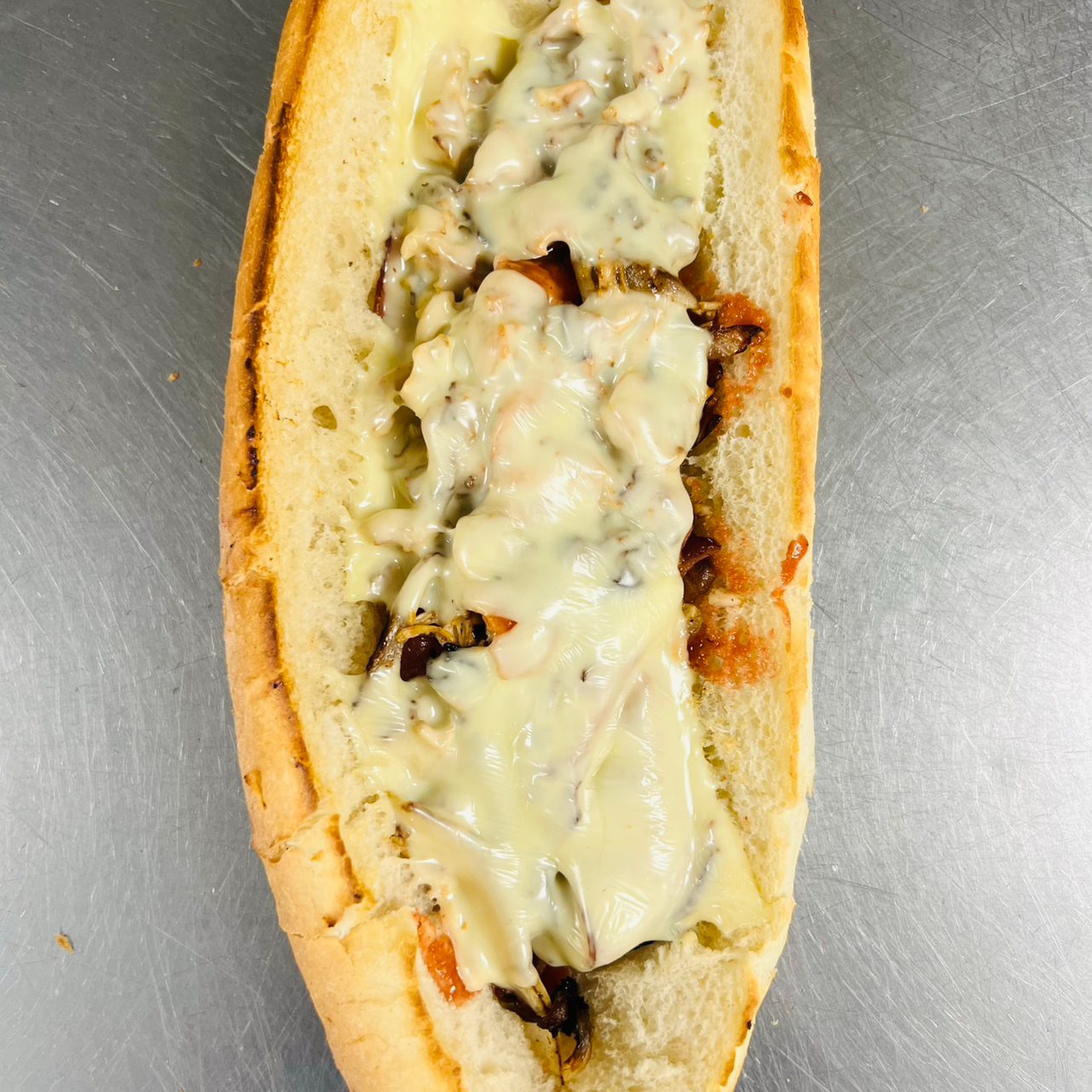 Patriots Chicken Gourmet Grinder.