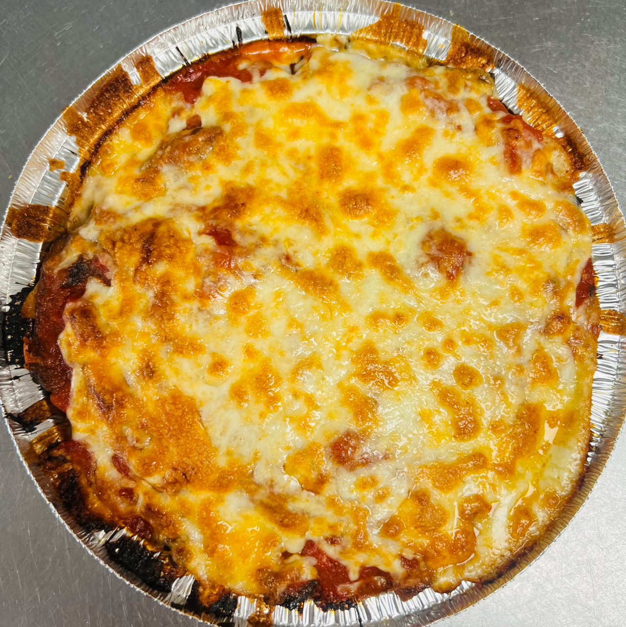 Eggplant Parmigiana.
