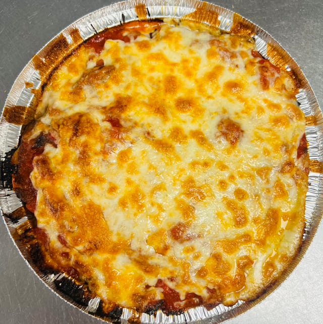 Eggplant Parmigiana.