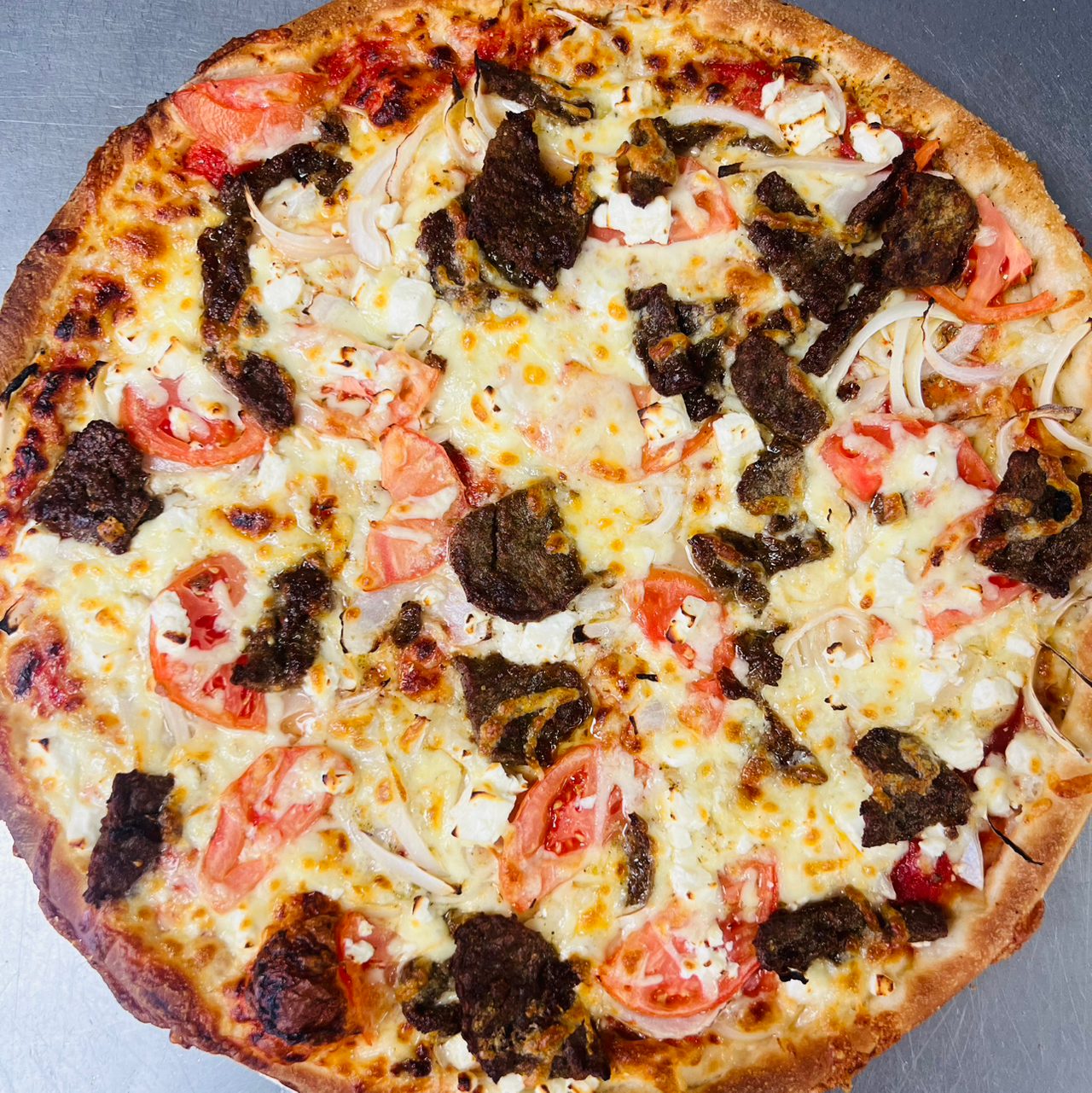 Gyro Special Pizza.