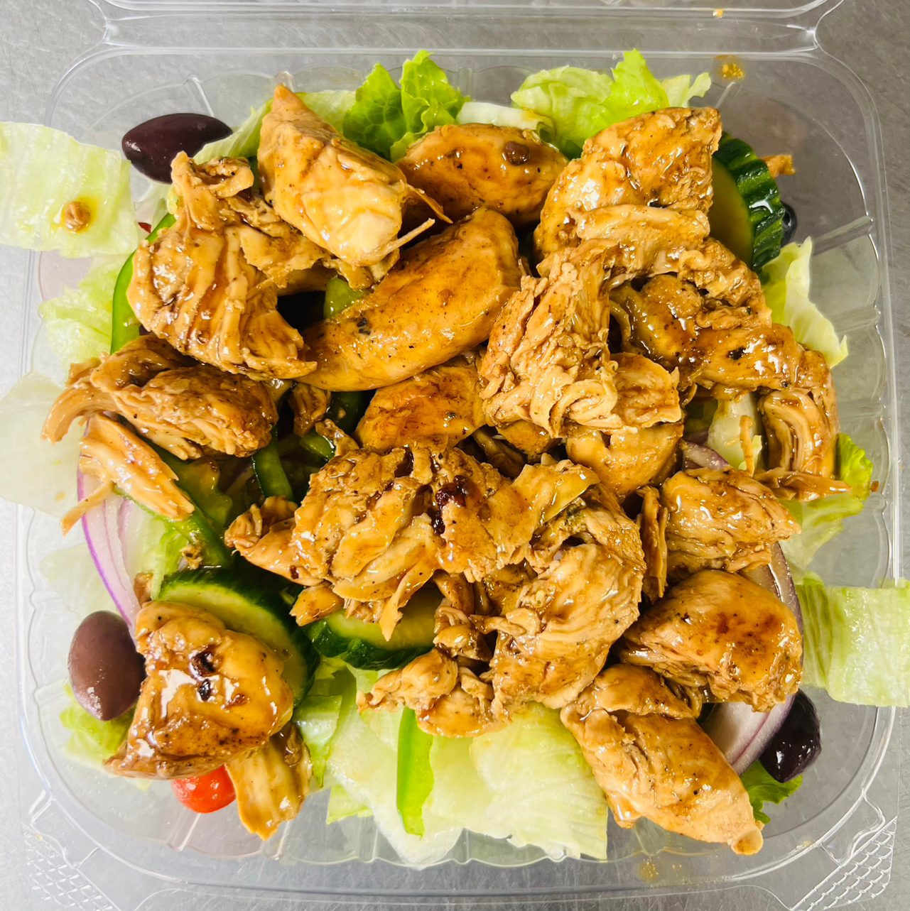 Teriyaki Chicken Salad.