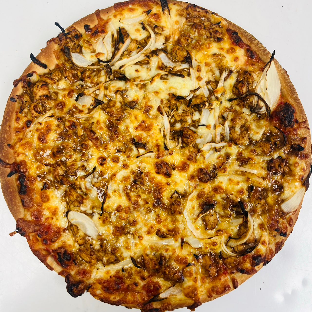 Jamaican Jerk Chicken Pizza.