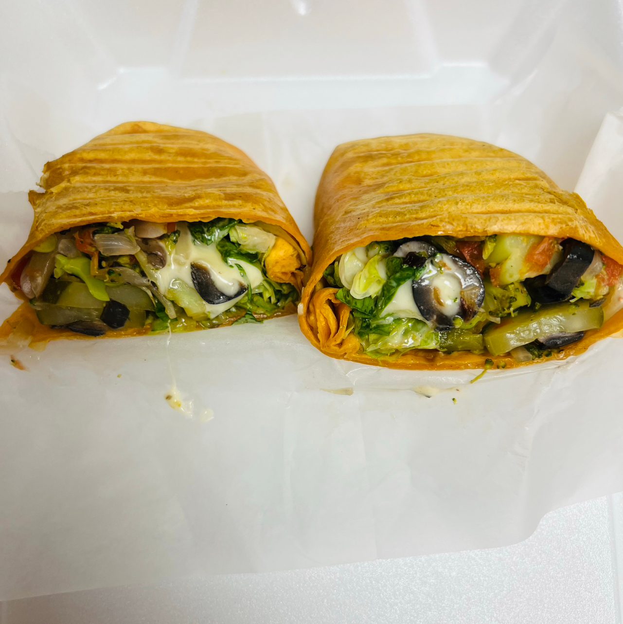 Veggie Wrap.