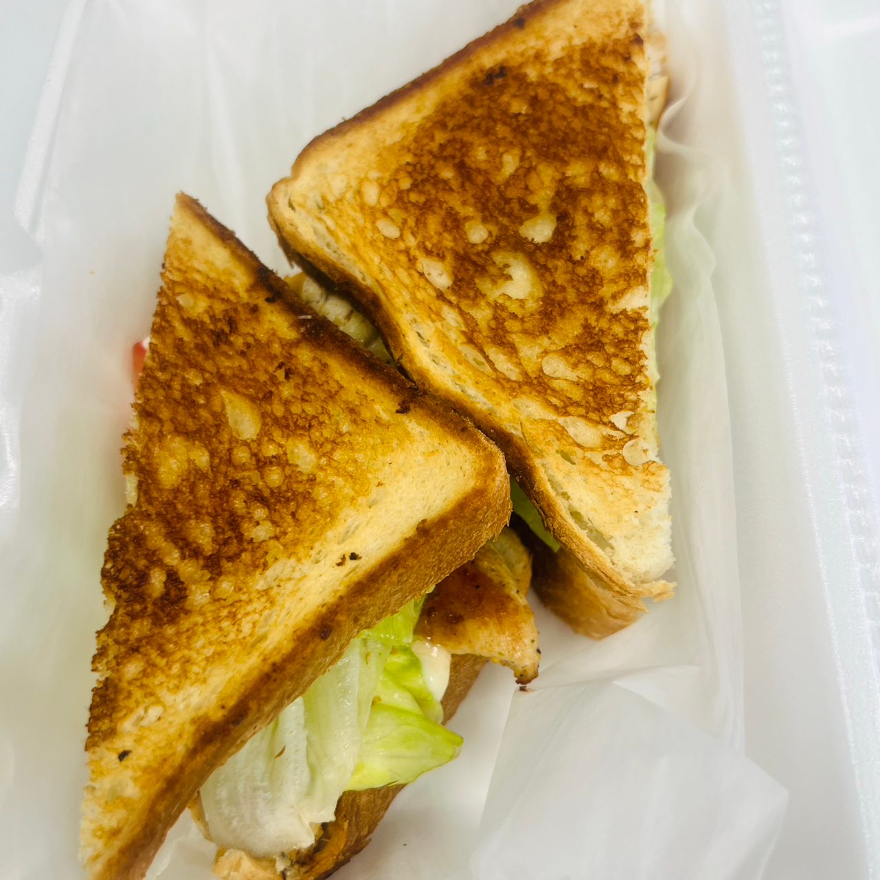 Grilled Chicken Sandwich.