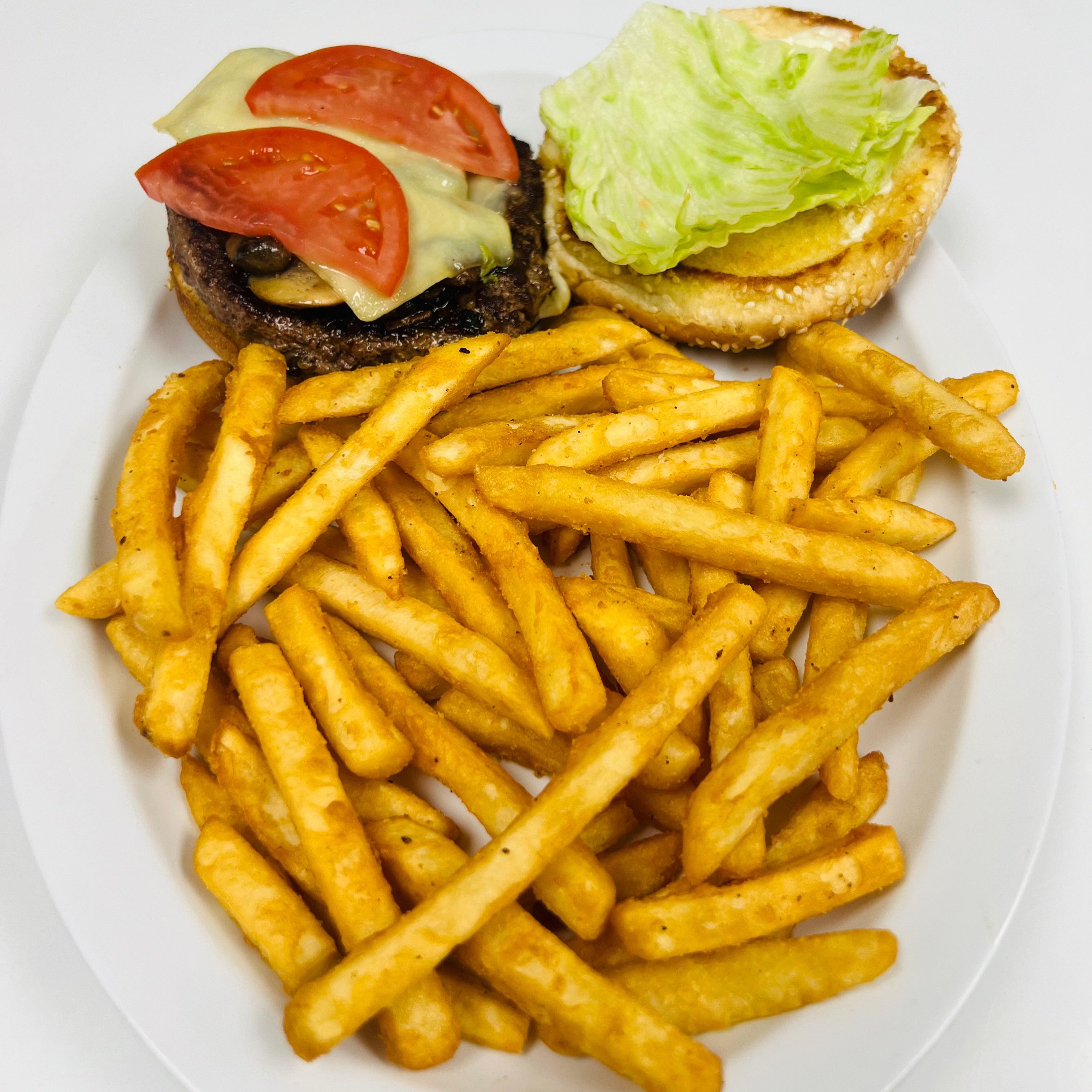 Mushroom Swiss Cheese.