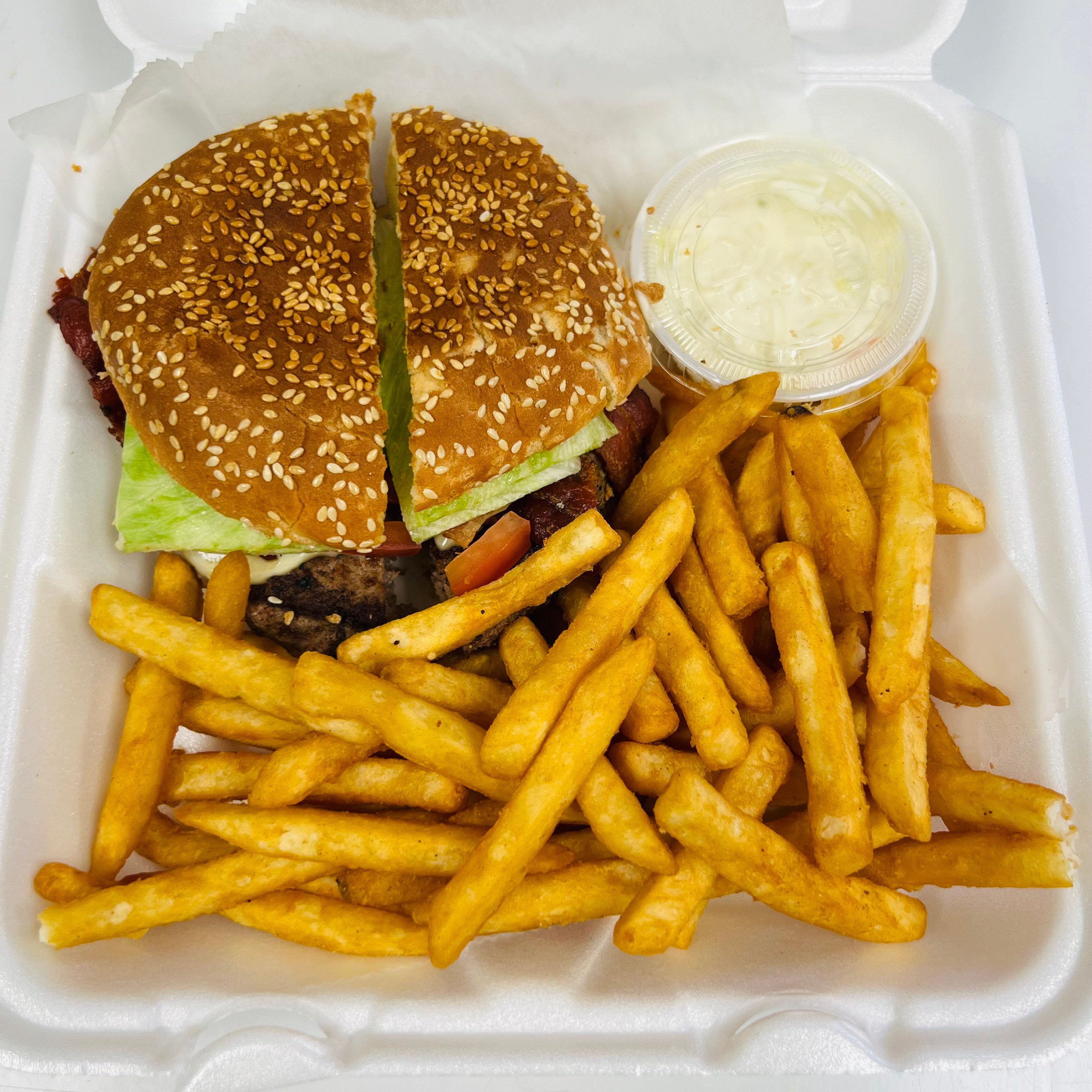 Bacon Cheeseburger.