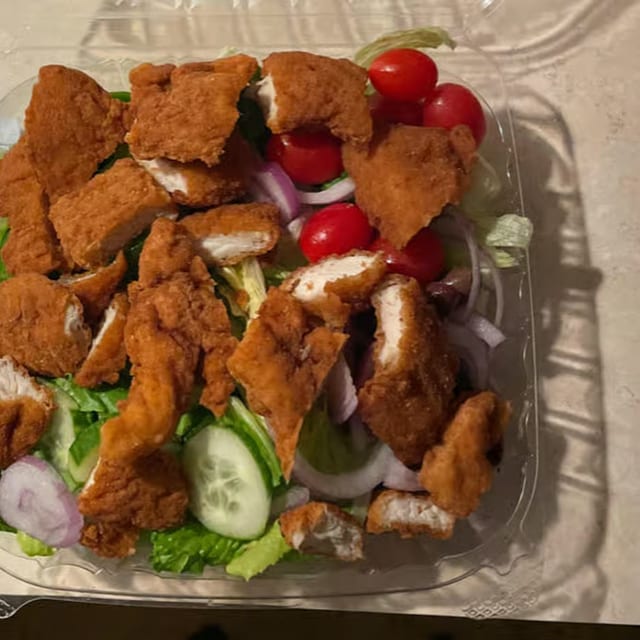 Crispy Chicken Salad.