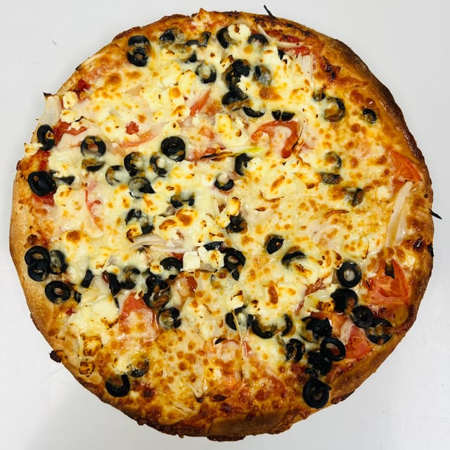 Grecian Pizza.