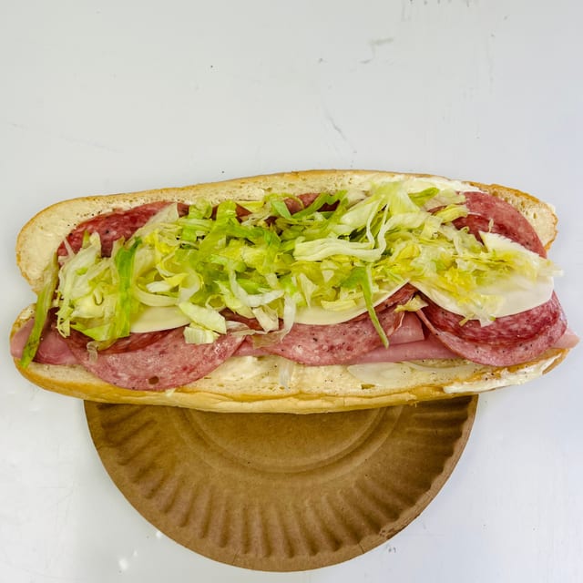 Italian Cold Cut Gourmet Grinder.