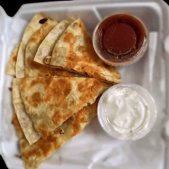 Chicken Quesadilla.