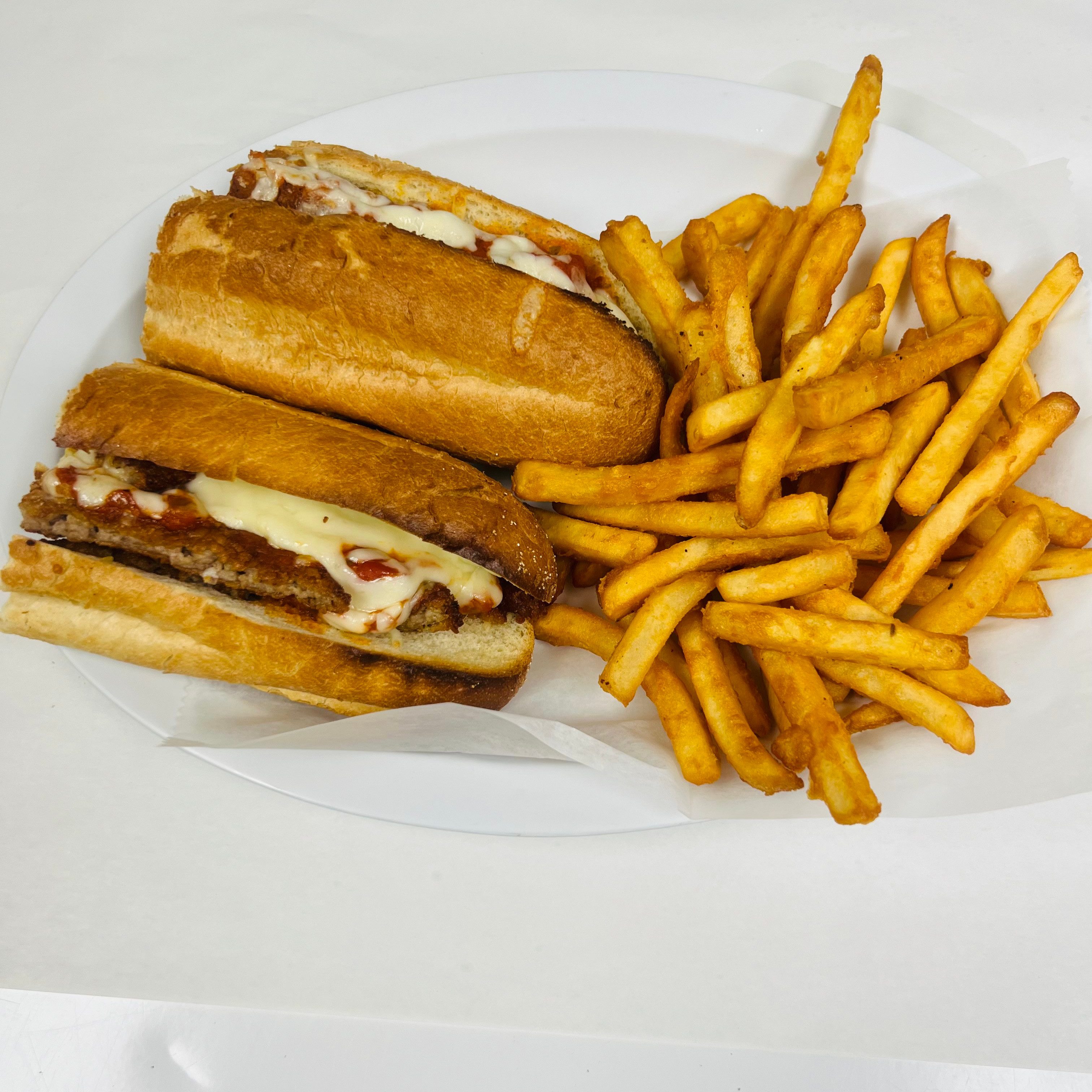 Veal Parm Grinder.