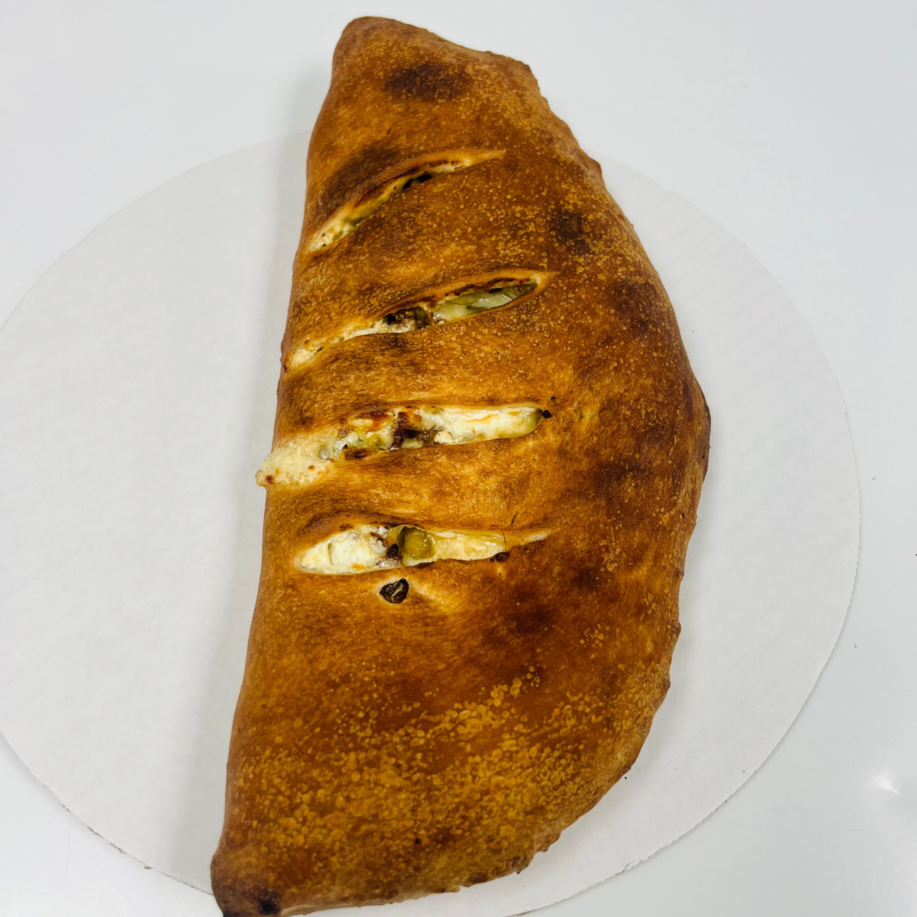 Steak Delight Calzone.