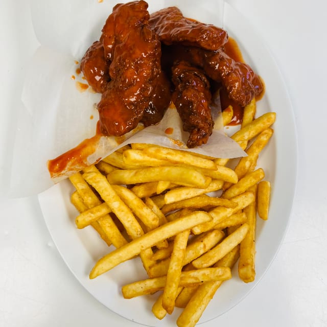 Buffalo Tenders Dinner.