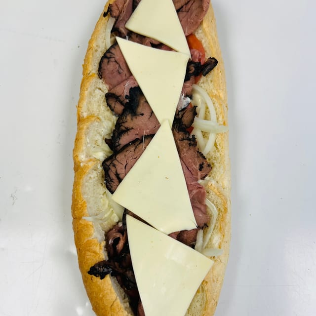 Roast Beef Gourmet Grinder.