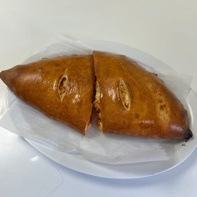 Buffalo Chicken Calzone.