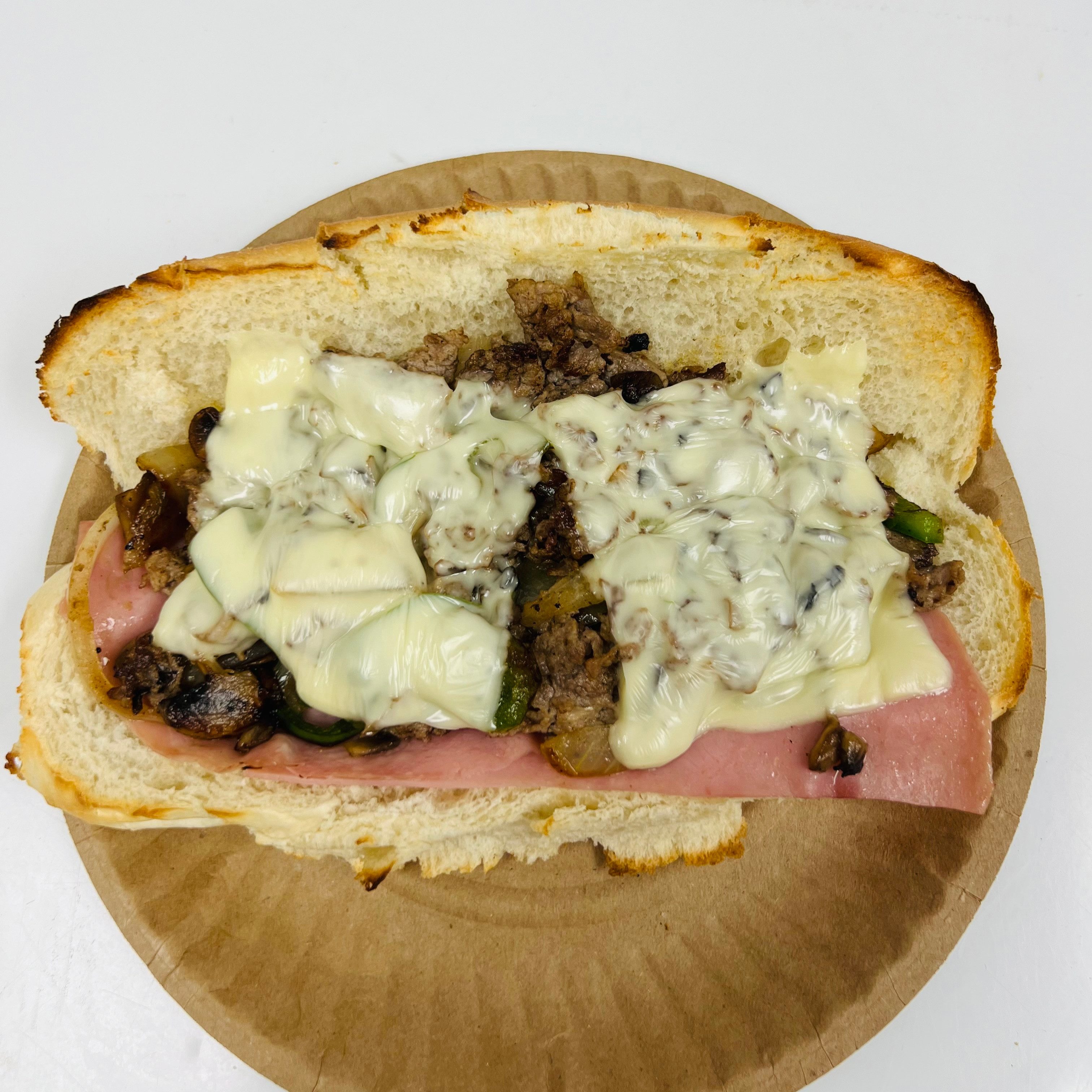Steak Bomb Gourmet Grinder.