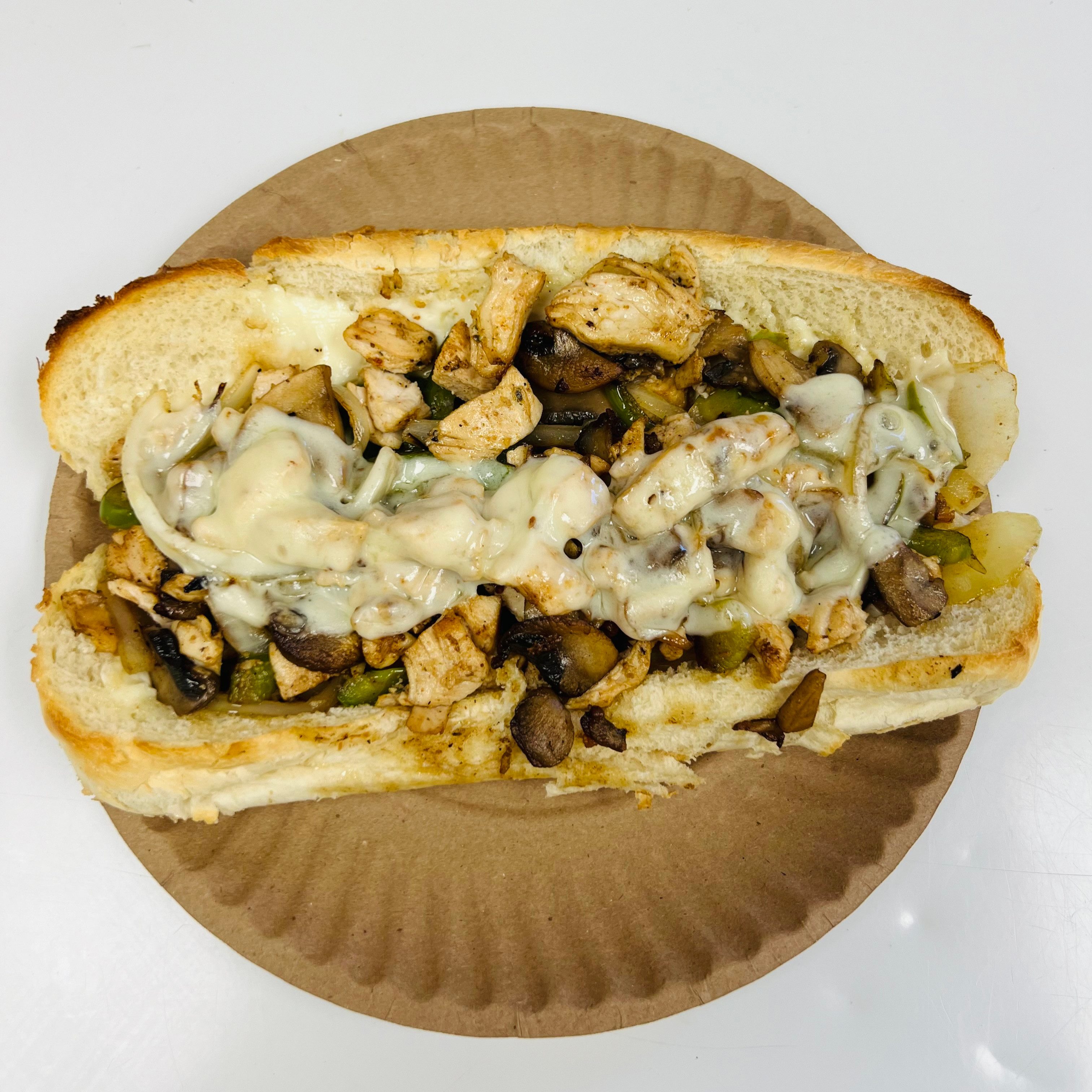 Chicken Bomb Gourmet Grinder.