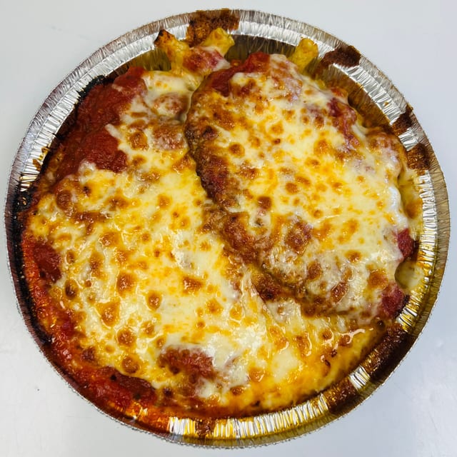 Veal Parmigiana.