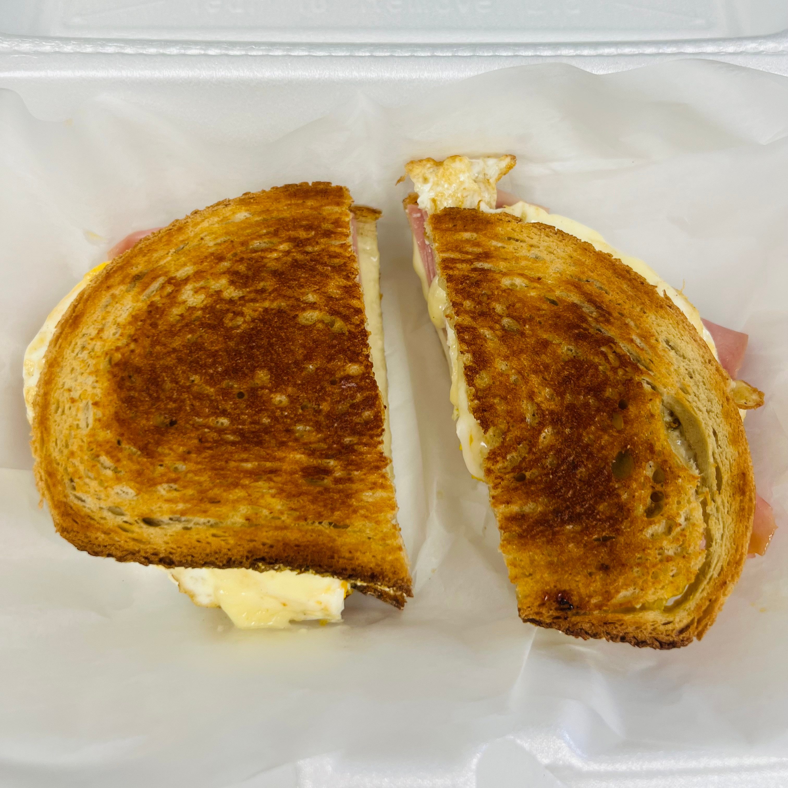 Ham & Egg Sandwich.