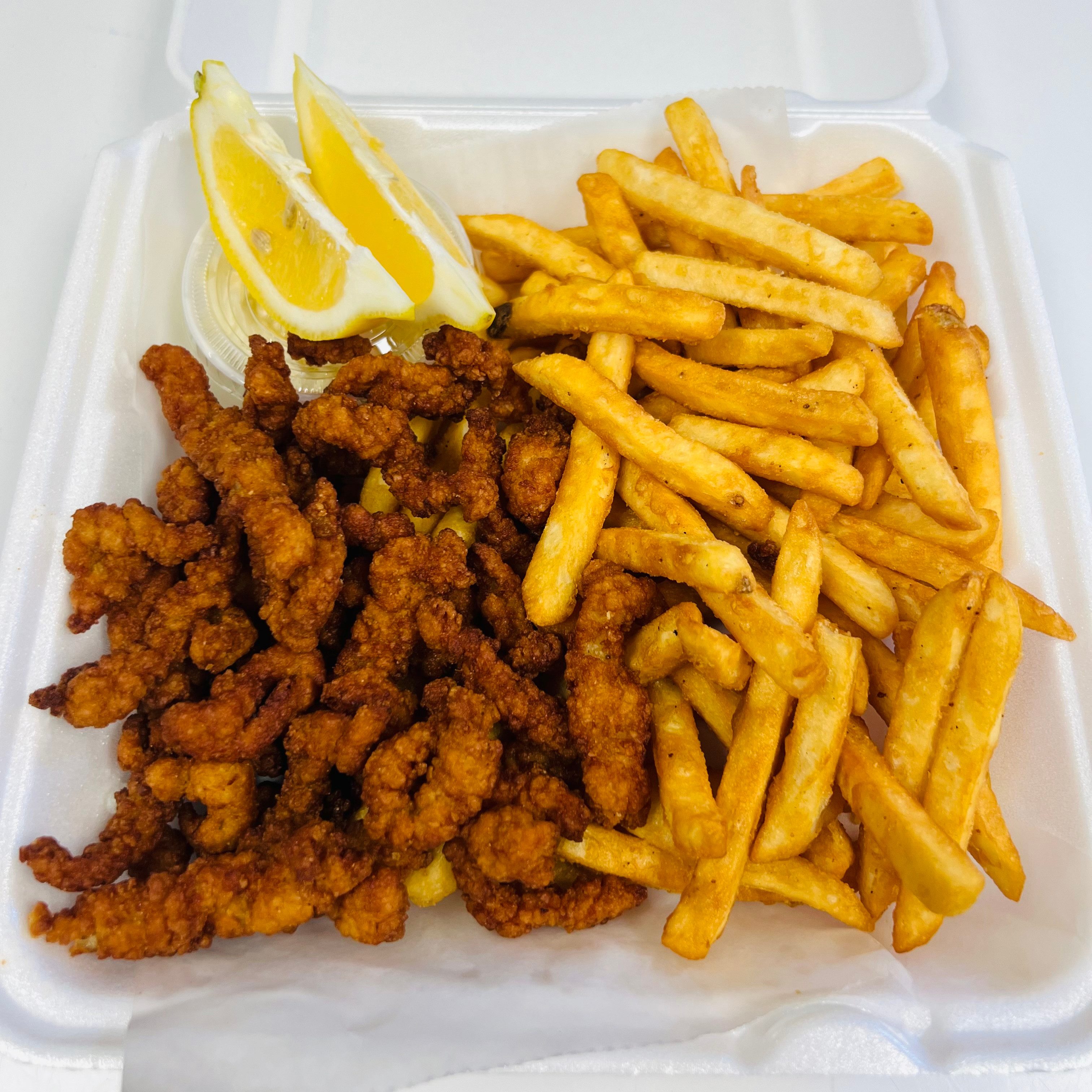 Jumbo Clam Strips.