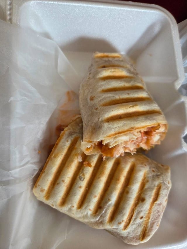 BBQ Chicken Wrap.