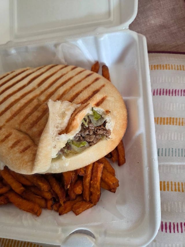 Steak & Cheese Pita.