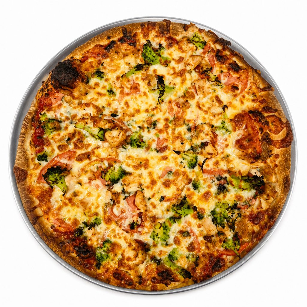 Polo Chicken Pizza.