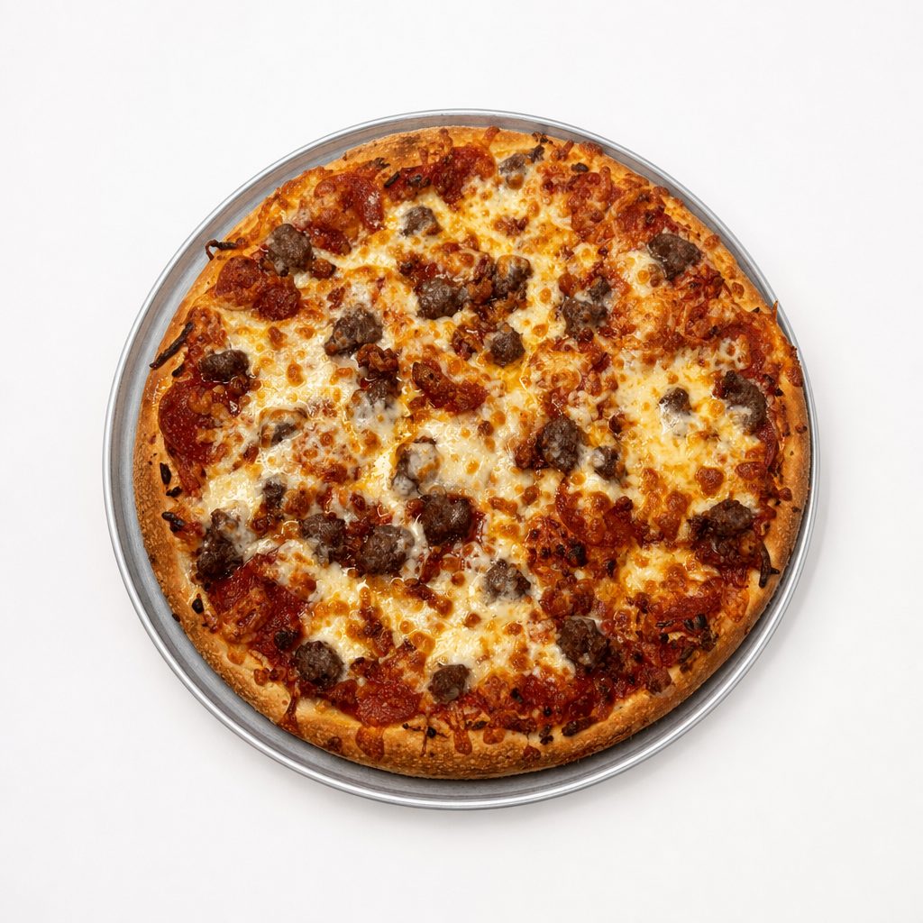 Three Toppings Pizza.