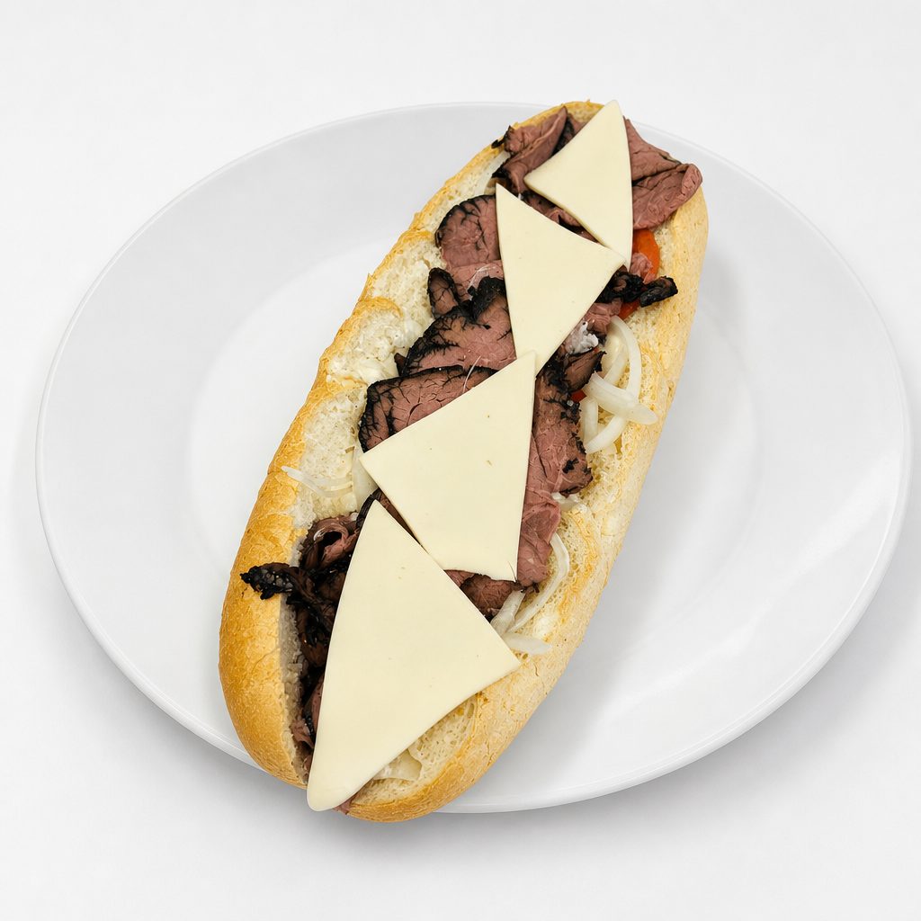 Roast Beef Gourmet Grinder.