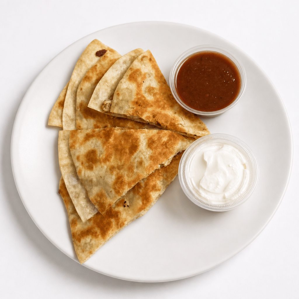 Chicken Quesadilla.
