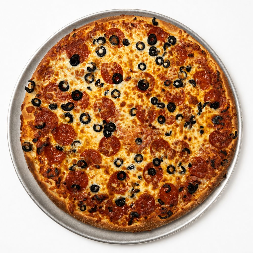 Two Toppings Pizza.