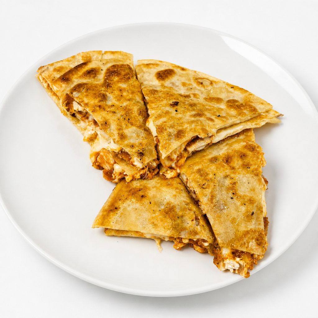 Buffalo Chicken Quesadilla.