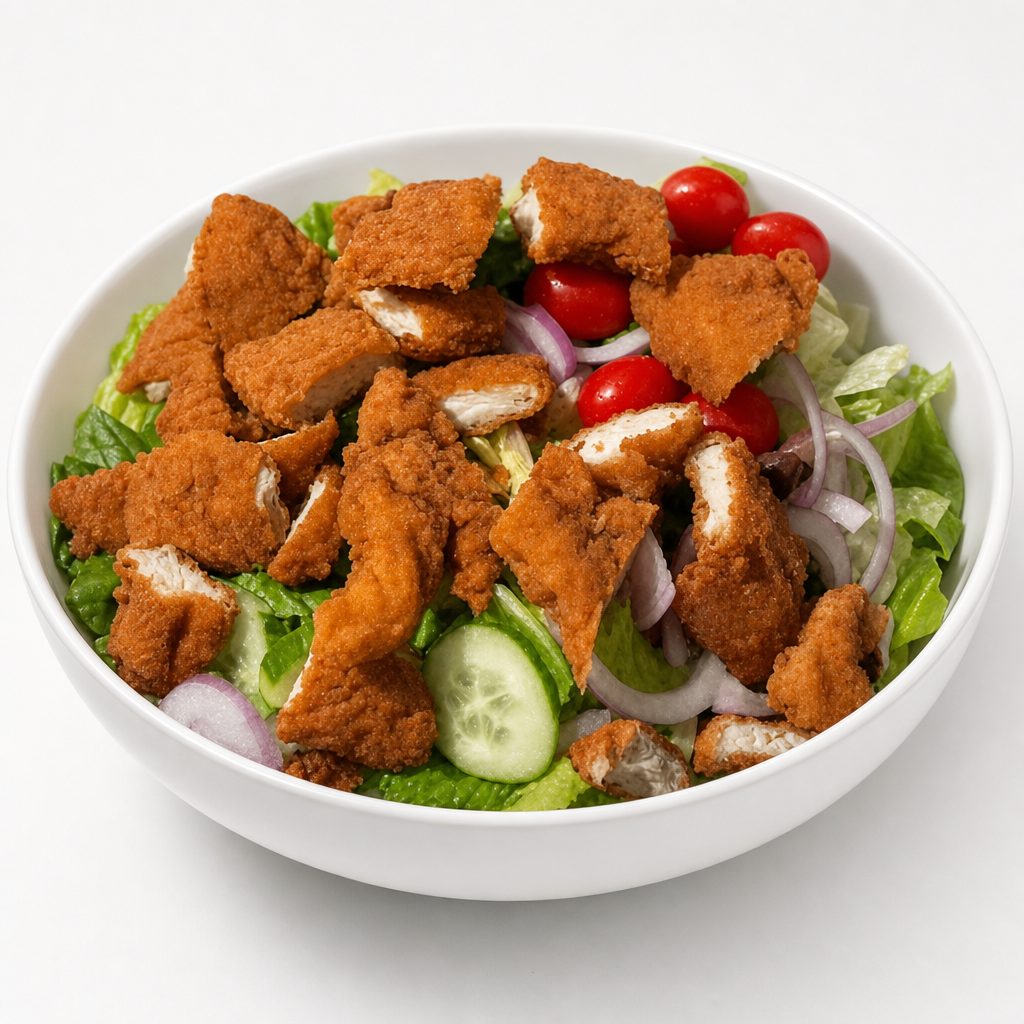 Crispy Chicken Salad.