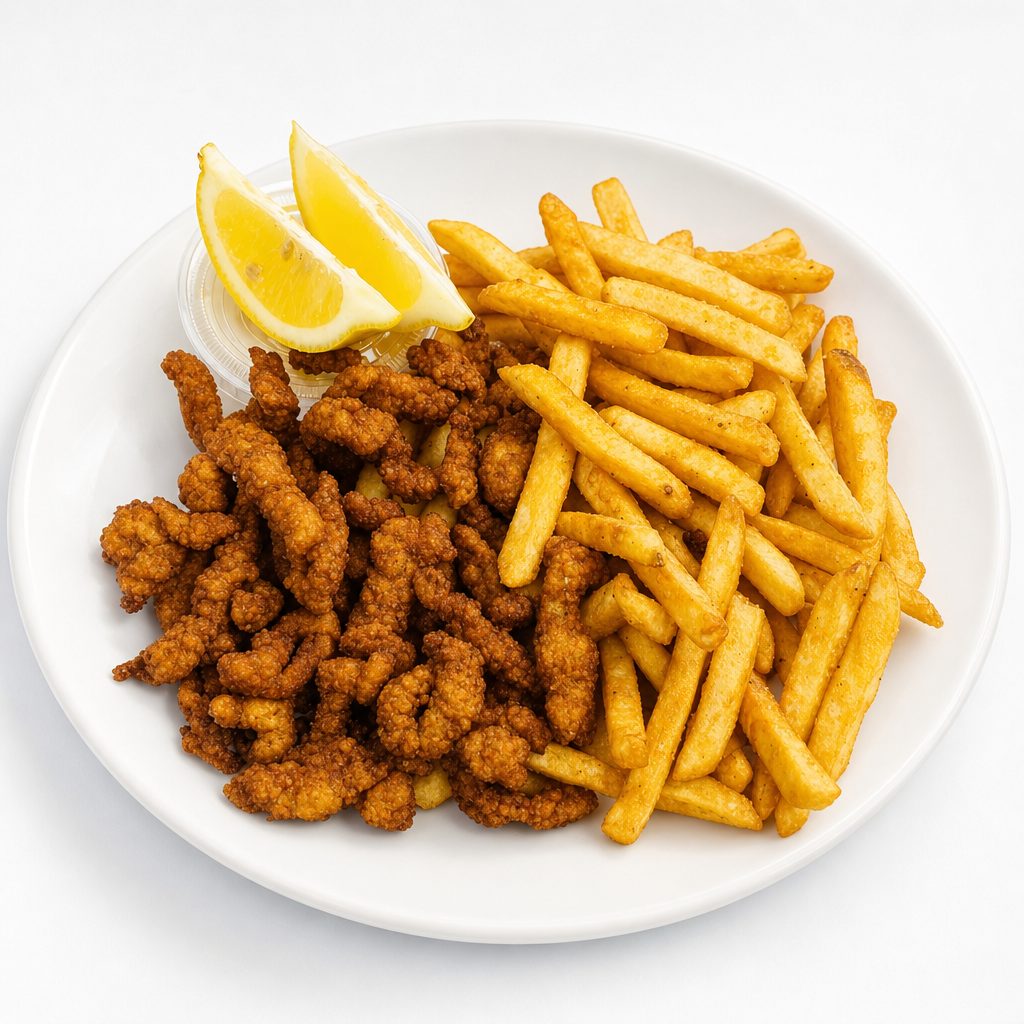 Jumbo Clam Strips.