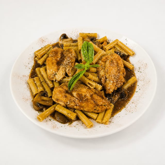 Chicken Marsala.