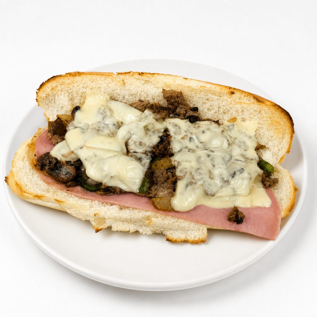 Steak Bomb Gourmet Grinder.