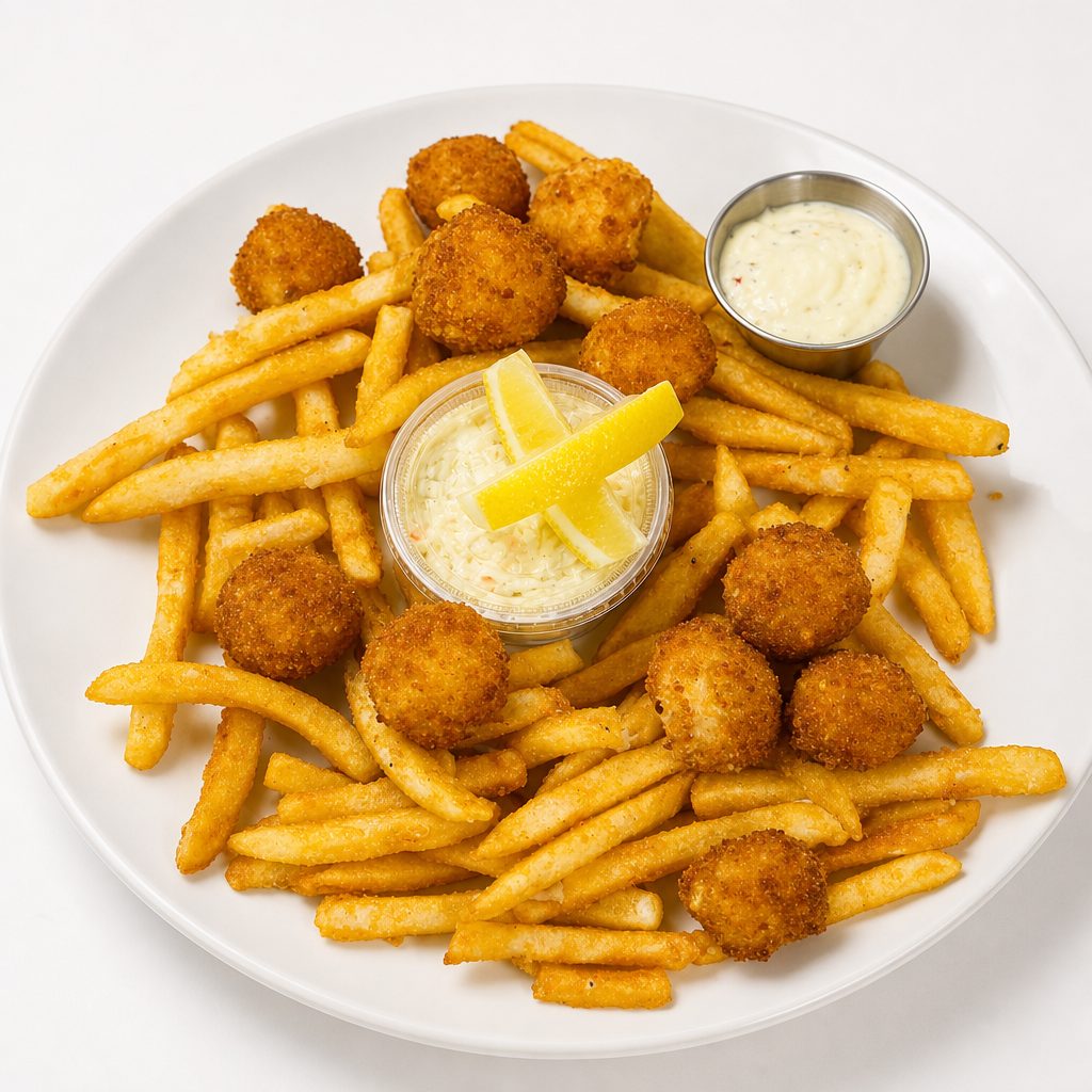 Fried Scallops.