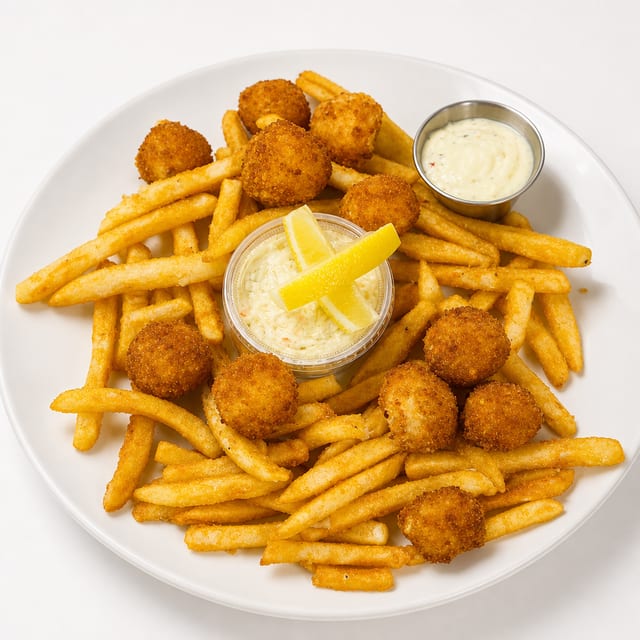 Fried Scallops.