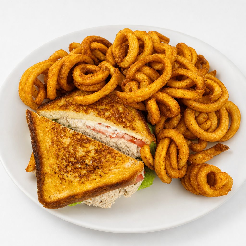 Tuna Melt Sandwich.