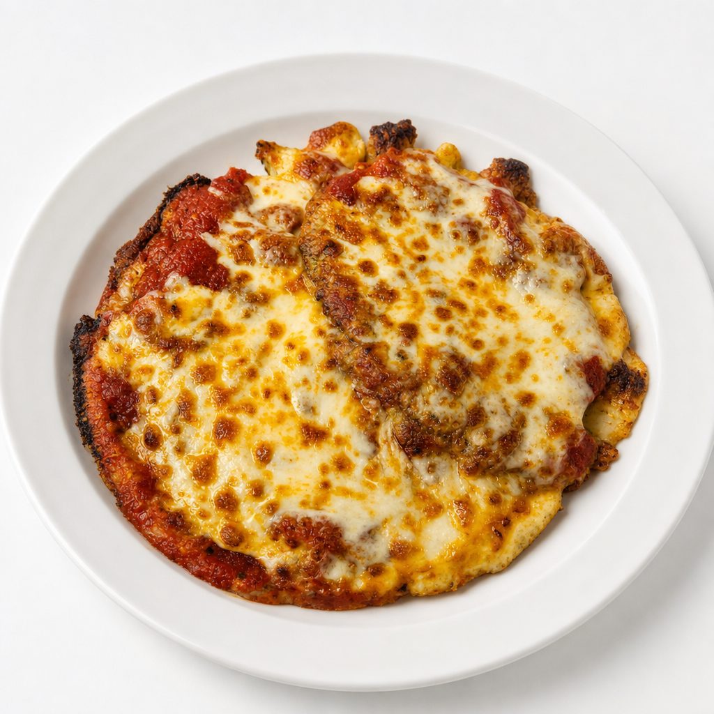 Veal Parmigiana.
