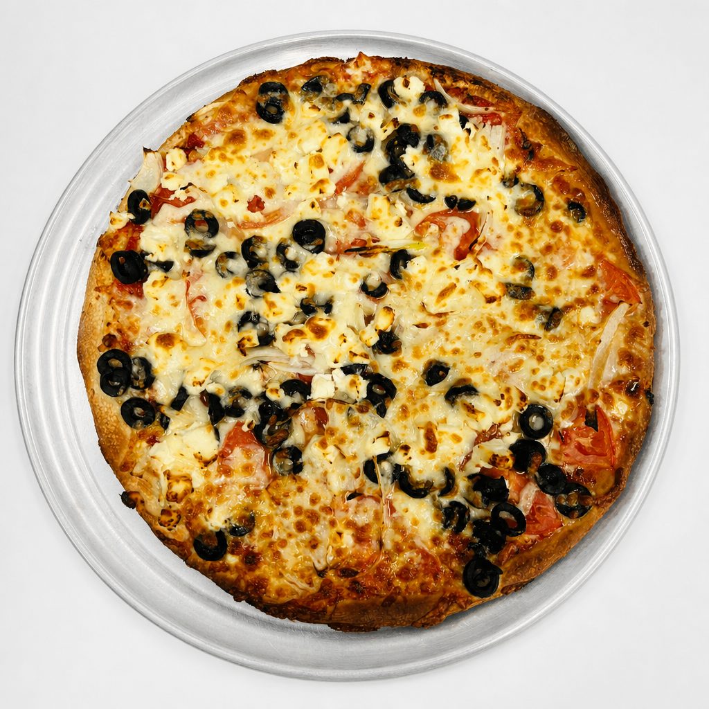 Grecian Pizza.