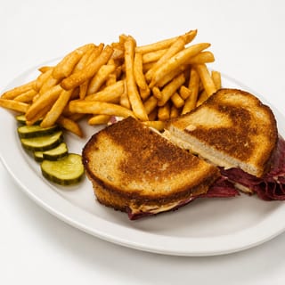 Corn Beef Melt Rye