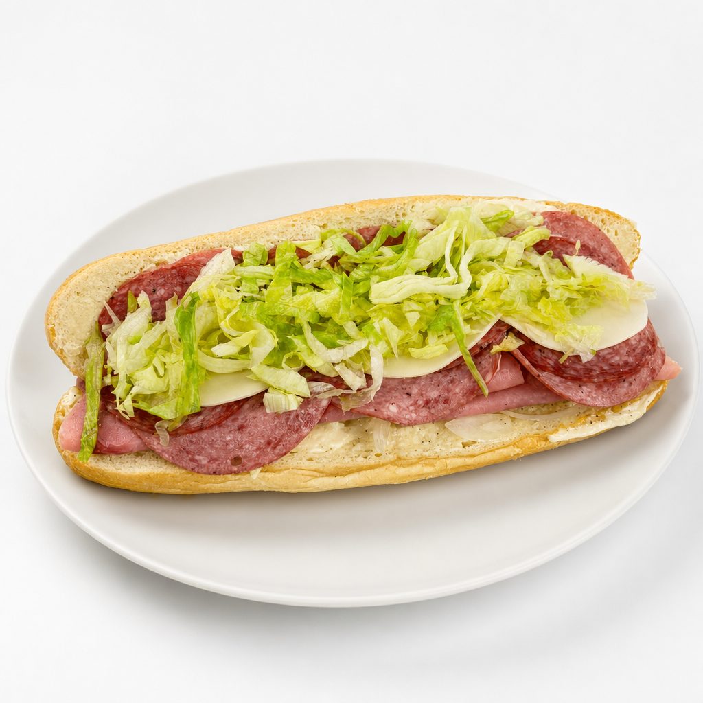 Italian Cold Cut Gourmet Grinder.