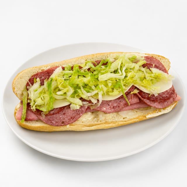 Italian Cold Cut Gourmet Grinder.