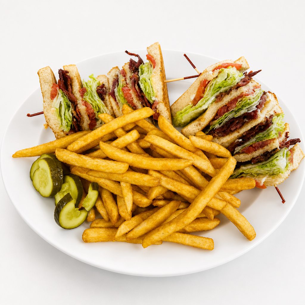 BLT Club Sandwich.