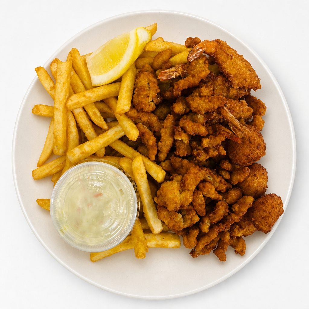 Seafood Combo Platter.