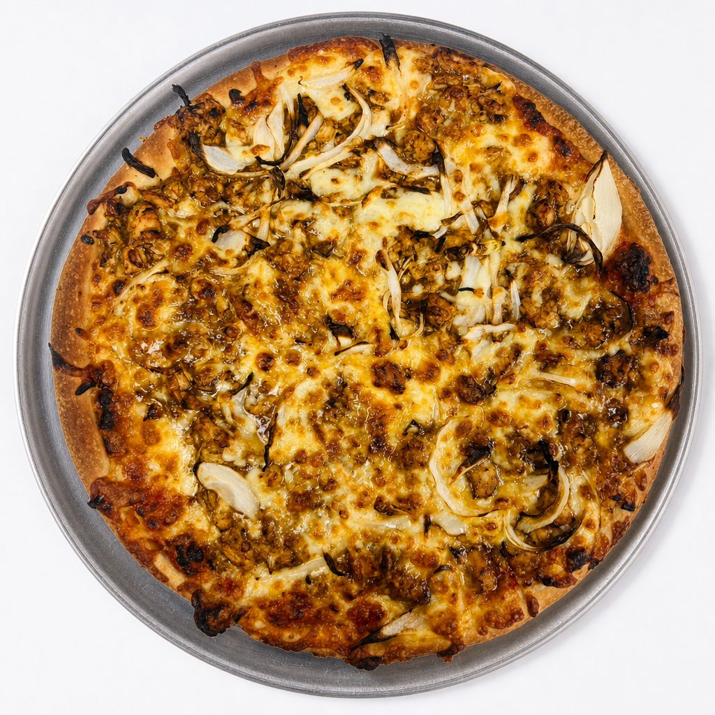 Jamaican Jerk Chicken Pizza.