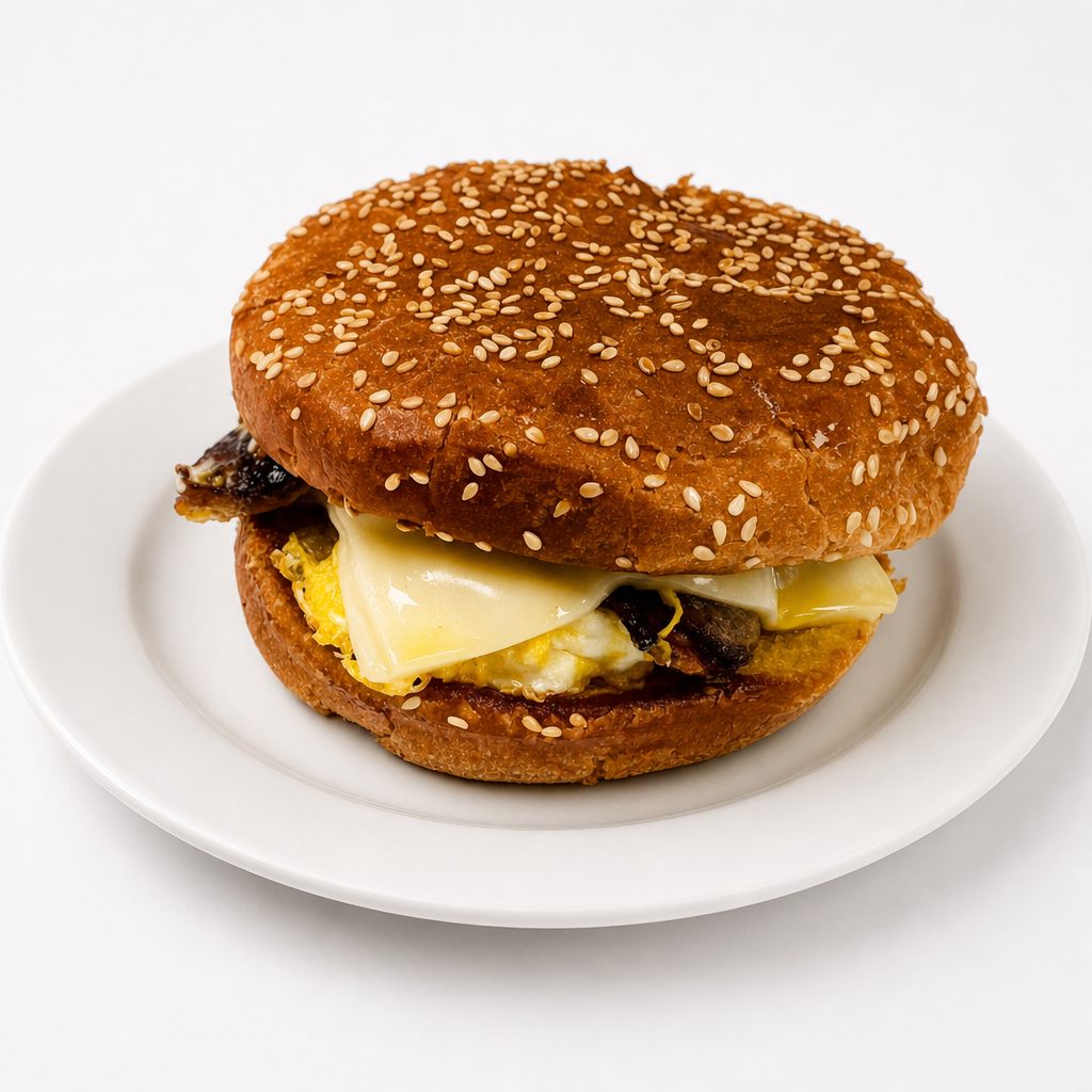 Sausage & Egg Sandwich.
