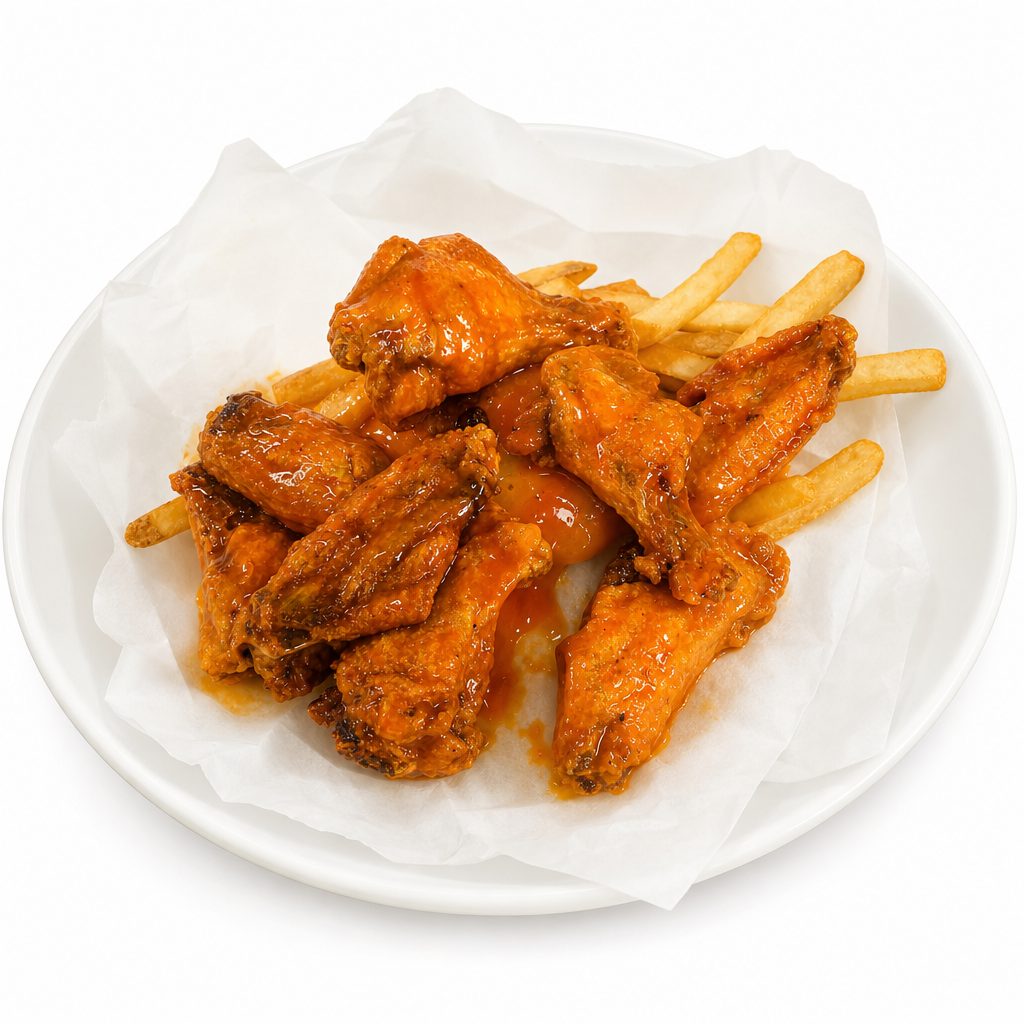 Buffalo Wings Dinner.